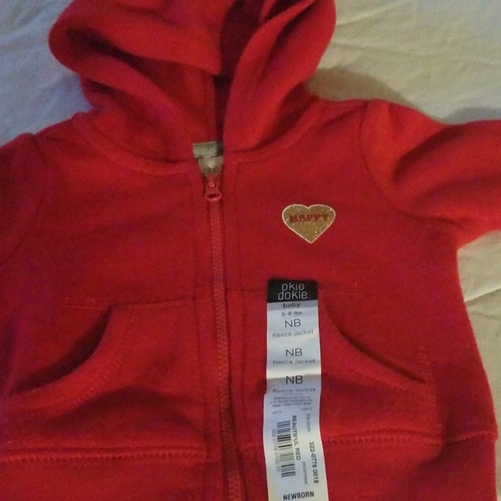 New born hoodie